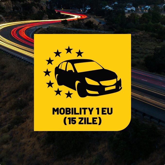 Asistență rutieră  - Mobility 1 EU (15 zile - Autoturism si Motocicleta)